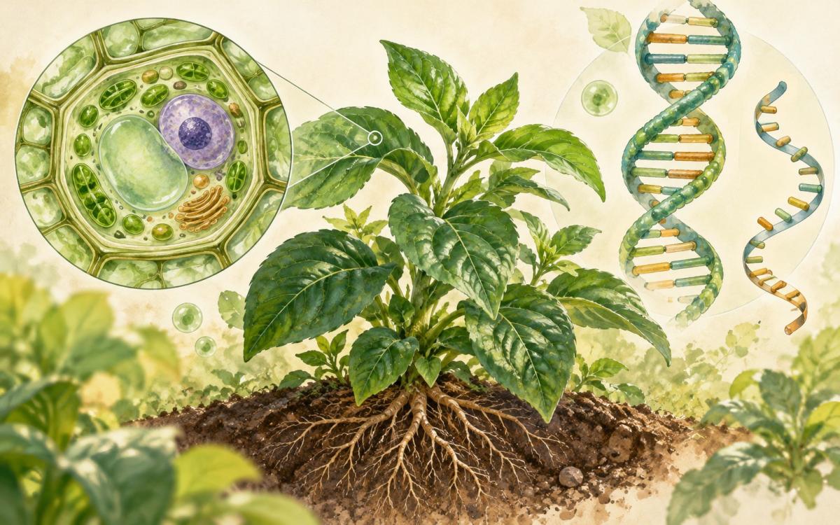 植物也有 DNA 和 RNA 嗎？認識細胞裡的生命訊息