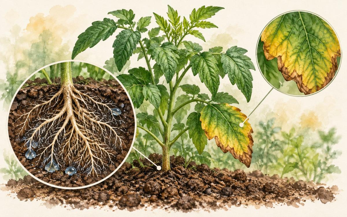 植物缺鉀時,需要馬上補鉀嗎?先檢查根圈與水分