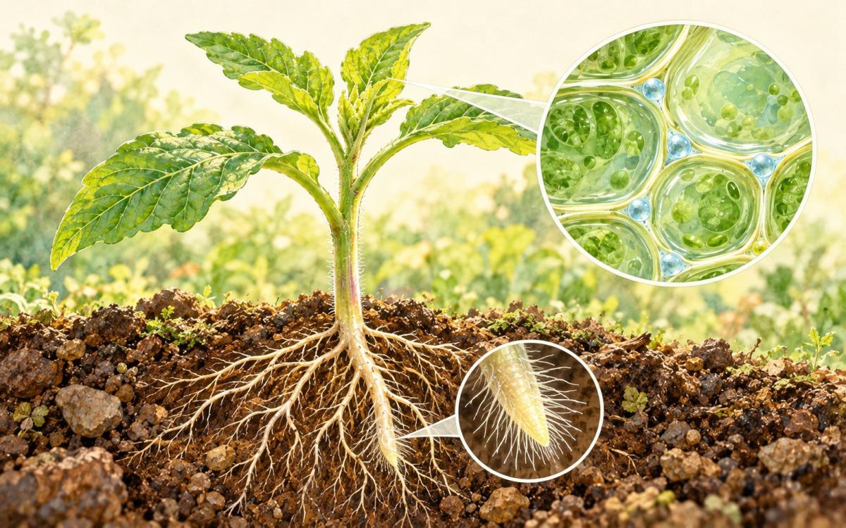 植物為什麼需要鈣？認識細胞壁、根尖與嫩芽
